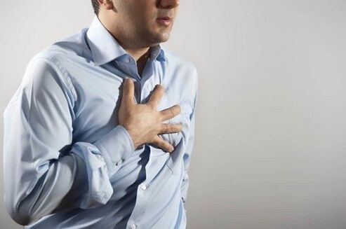 krūtinės skausmas kaip krūties osteochondrozės simptomas