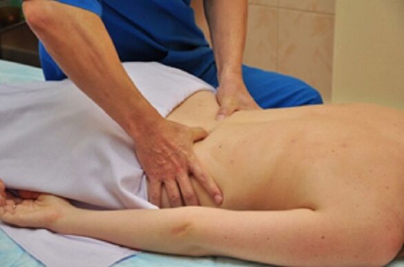 Nugaros masažas, motorinių funkcijų atstatymas sergant osteochondroze