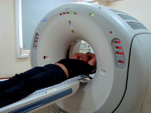 MRI nugaros skausmo diagnostika